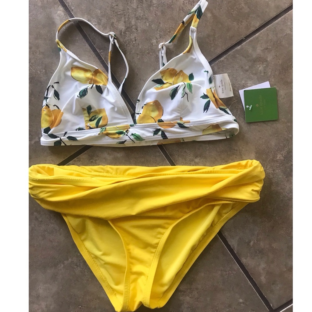 Lemon two piece high waist bikini